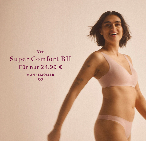 Neu bei Hunkemöller: Der Super Comfort BH
