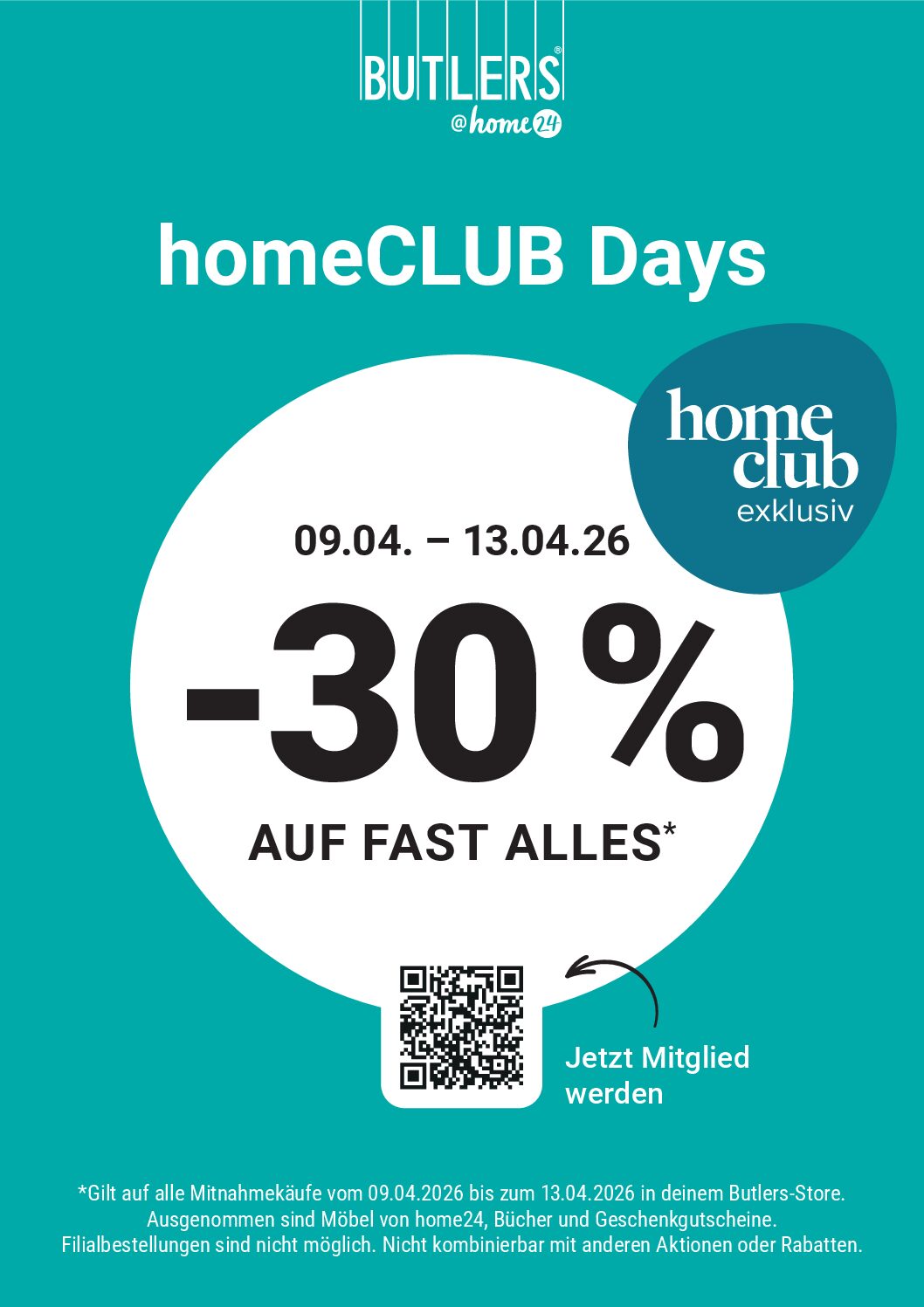 Butlers: HomeCLUB Days