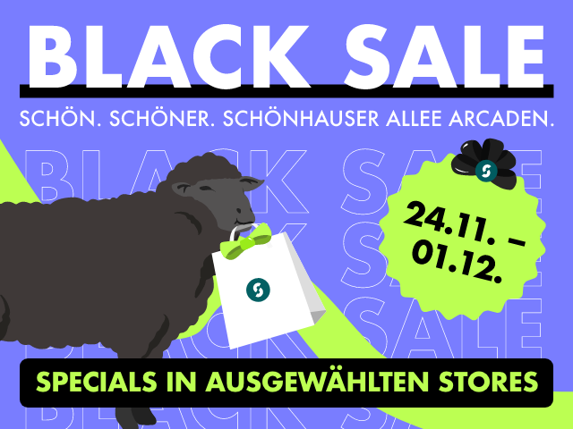Black Sale in den Schönhauser Allee Arcaden