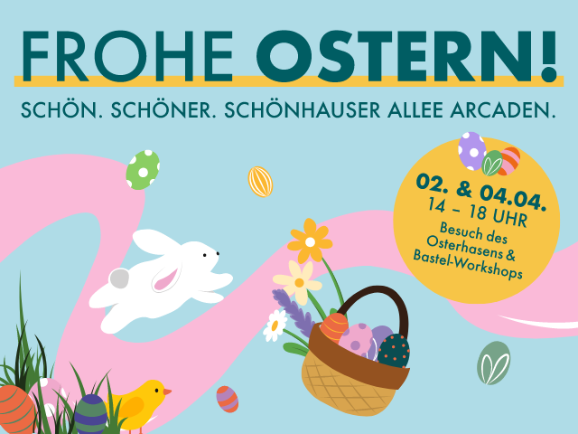 Buntes Osterprogramm in den Schönhauser Allee Arcaden