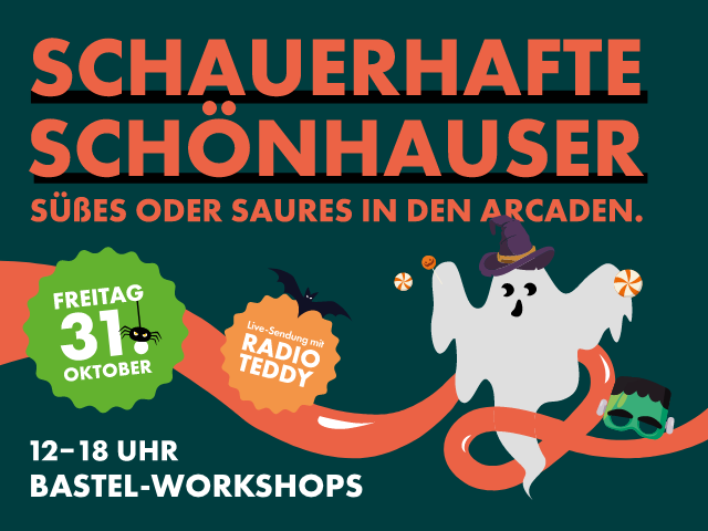 Schauerhafte Schönhauser – Halloween in den Arcaden!