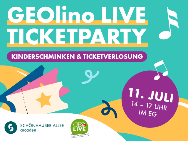 GEOlino Live Ticketparty