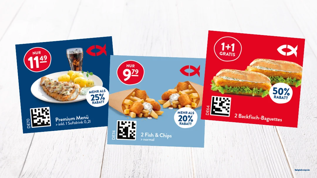 Exklusive Coupons bei Nordsee